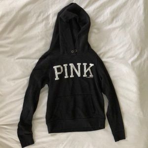 Pink black sweatshirt